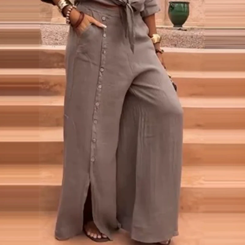 👗New arrival 40% OFF!🥰Women's Elegant Solid Color 2-Piece Set - Image 6