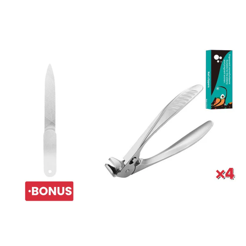🥳2026 HOT SALE🗣️50K+ SOLD!💅Stainless Steel Nail Clipper with Curved Precision Blades – Effortless for Thick Nails & Seniors! ✂️✨ - Image 9