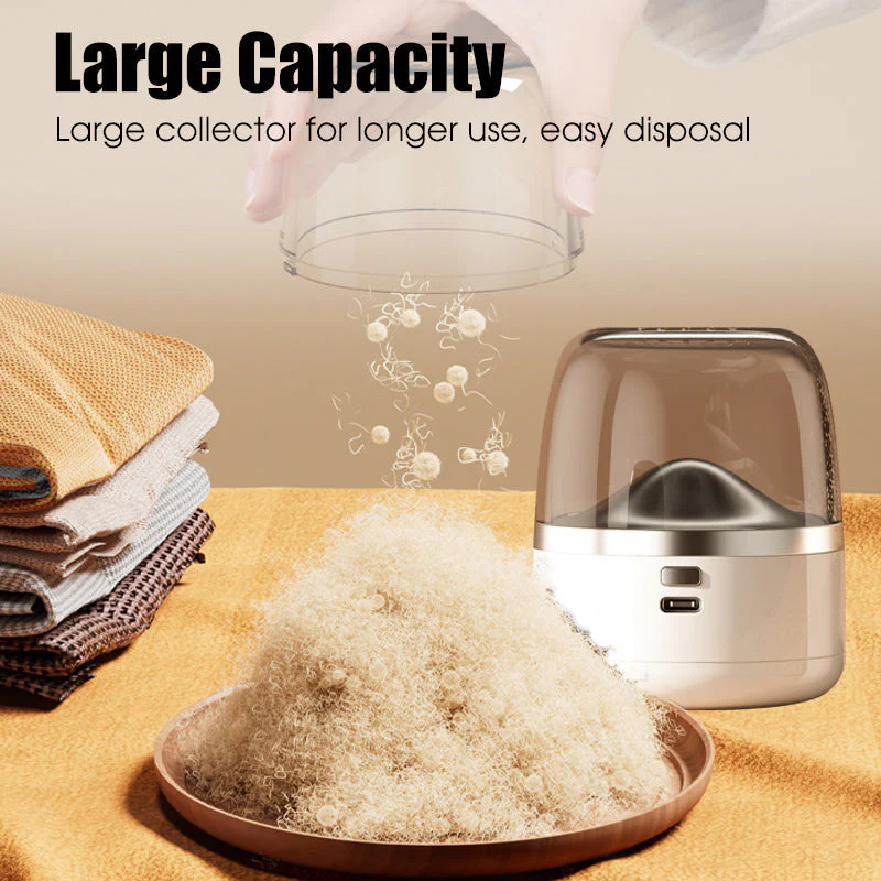 🧶Portable Rechargeable Fabric Shaver - 3-Speed Settings with LED Light for Sweaters & Upholstery Care 🔋✨ - Image 5