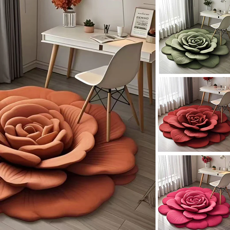 ⏳Time-limited Special⌛ Floral Plush & Diatomaceous Earth Floor Mat - Image 2