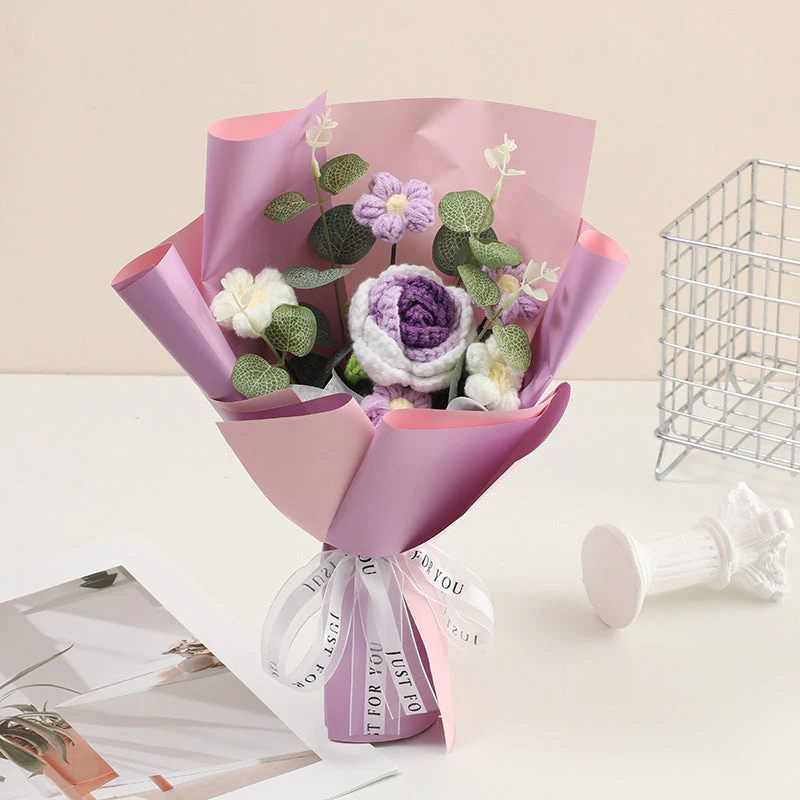 🐰Special Offer 40% OFF!🐣Handmade Delicate Crochet Flower Bouquet - Image 15