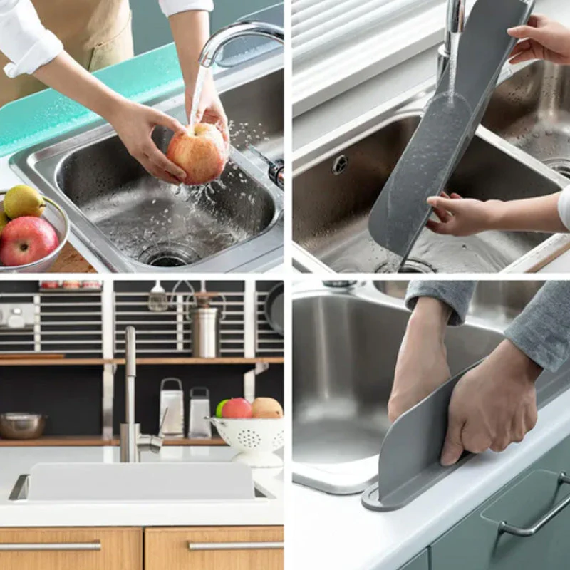 Full-Suction Cup Silicone Sink Splash Guard - Image 8