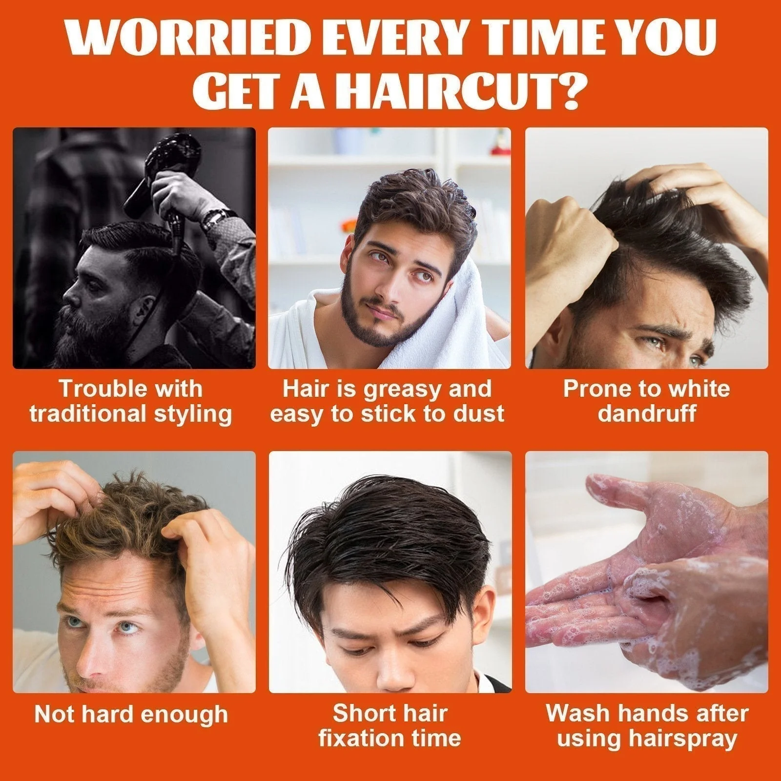 🧔‍♂️ Half price for a limited time - single comb shaping and styling gel comb 💯 - Image 6