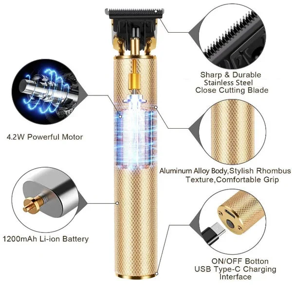 🎁Hot Sale 40% OFF⏳Cordless Zero Gapped Trimmer Hair clipper - Image 10