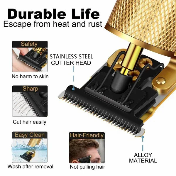 🎁Hot Sale 40% OFF⏳Cordless Zero Gapped Trimmer Hair clipper - Image 5