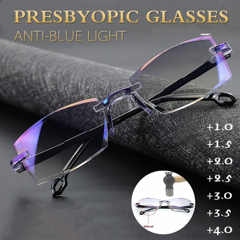 Buy one get one free🔥New Sapphire High Hardness anti-blue Dual-Use Reading Glasses - Image 14