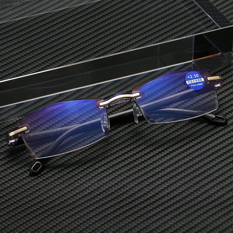 Buy one get one free🔥New Sapphire High Hardness anti-blue Dual-Use Reading Glasses - Image 18