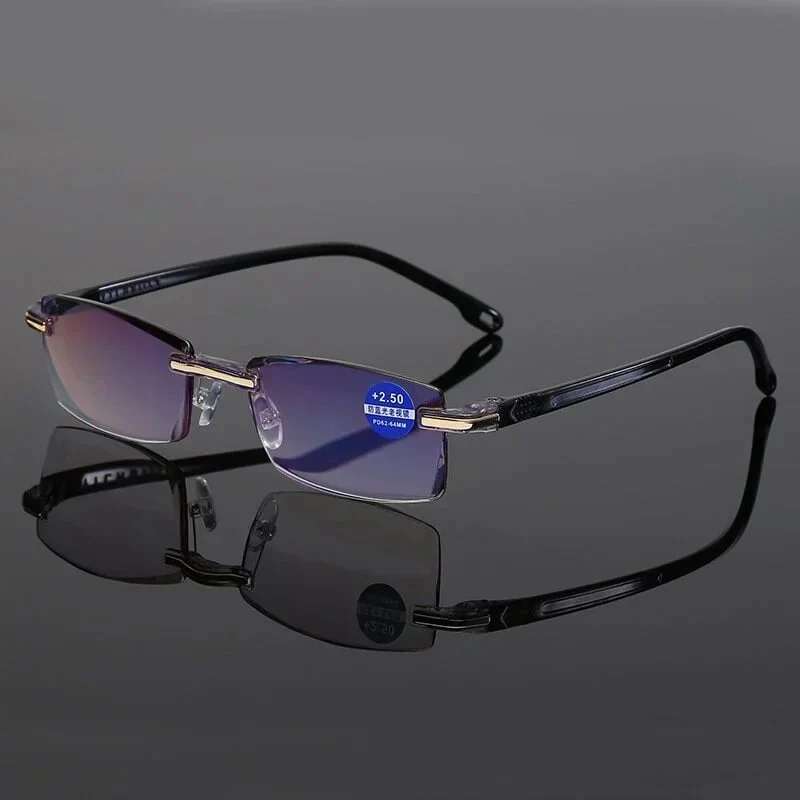 Buy one get one free🔥New Sapphire High Hardness anti-blue Dual-Use Reading Glasses - Image 19
