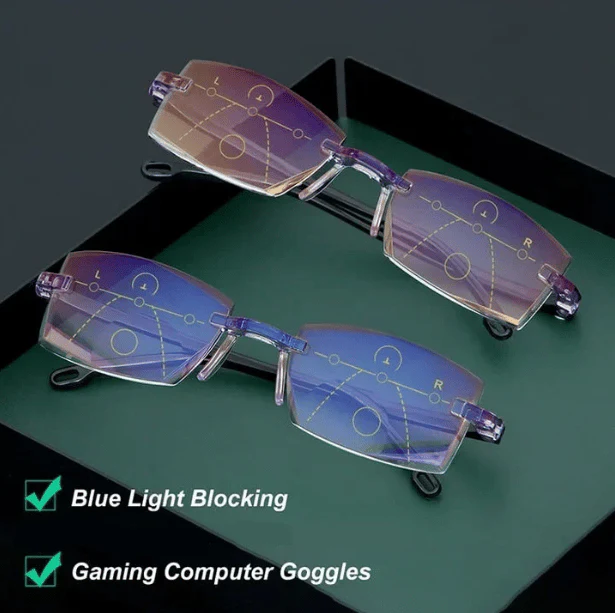 New Sapphire High Hardness anti-blue Dual-Use Reading Glasses - Image 10