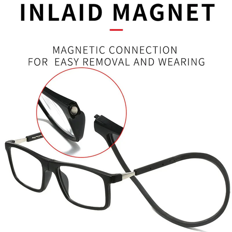 👓Magnetic Neck Hanging Anti-Lost Anti-Blue Light Glasses - Image 6