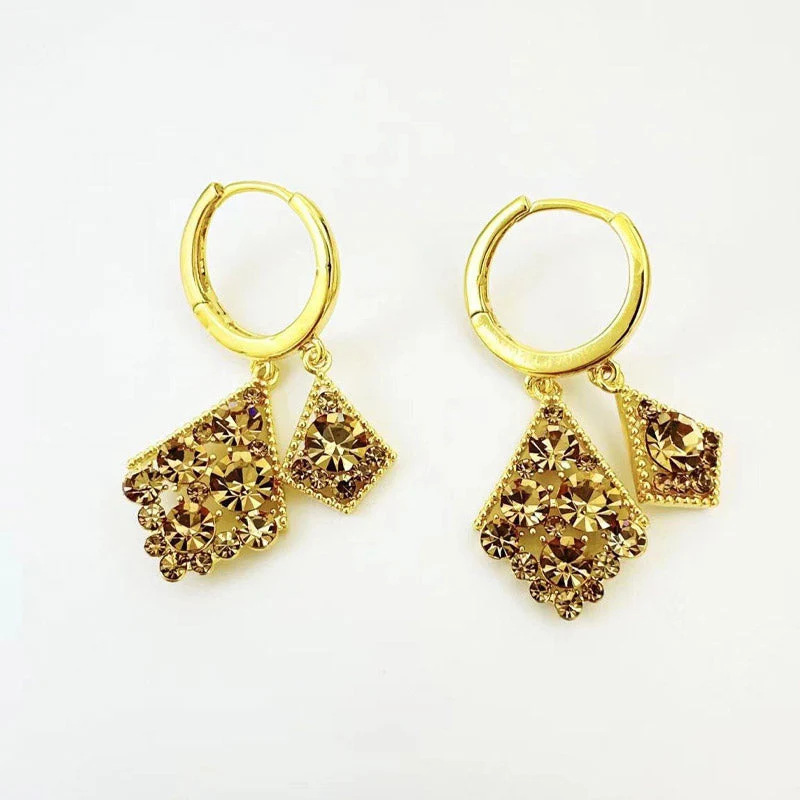 Women's Fashion Elegant Rhombus Earrings - Image 9