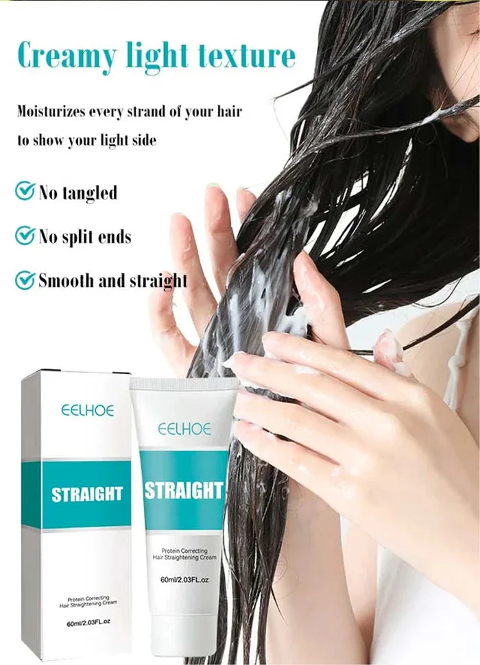 ✨LAST DAY SALE 50% OFF✨ Silk & Keratin Hair Straightening Cream - Image 11