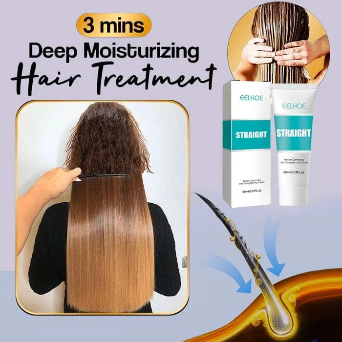 ✨LAST DAY SALE 50% OFF✨ Silk & Keratin Hair Straightening Cream - Image 2
