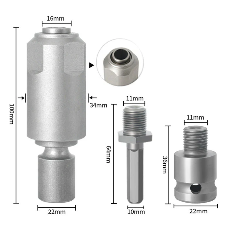 High-carbon steel Electric Wrench to Hammer Adapter - Image 13