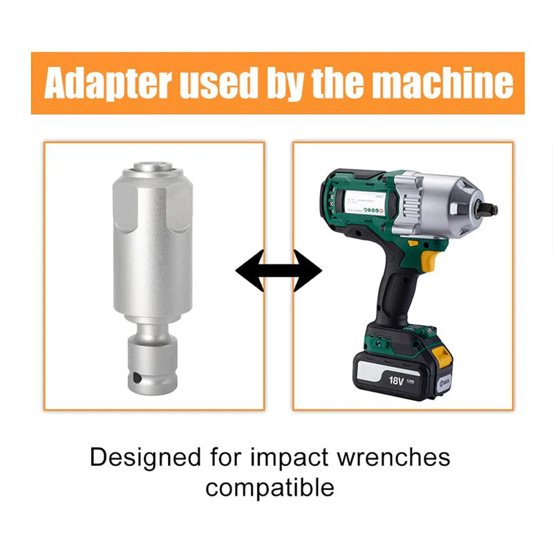 High-carbon steel Electric Wrench to Hammer Adapter - Image 7