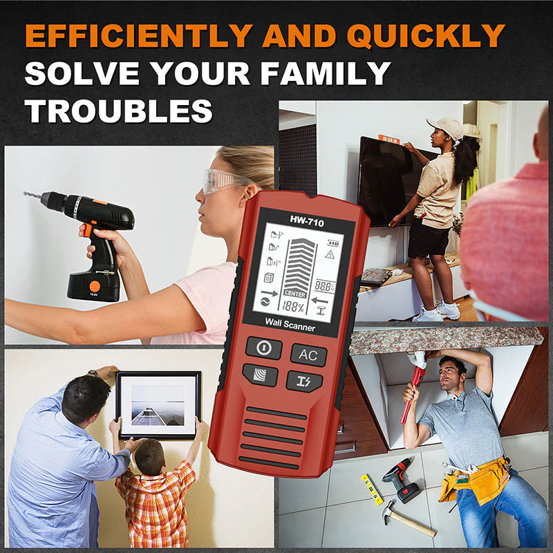 🎉 2025 New Product Offer – 50% OFF!! 💯🪛Multifunctional Handheld Metal & Wall Detector - Image 5