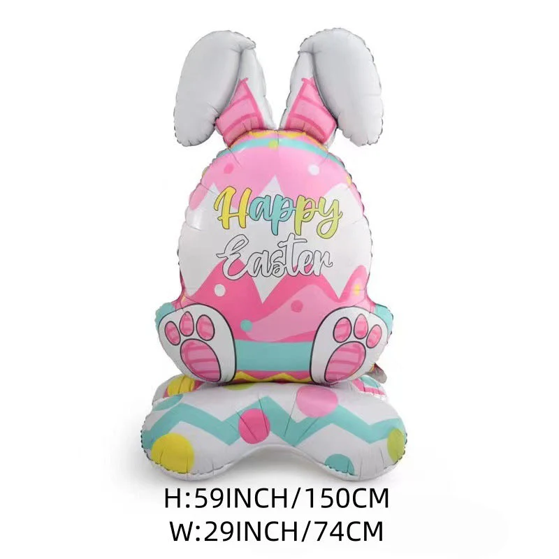 🎁Easter Early Bird Sale🐰Giant 3D Standing Bunny Balloon Self-Supporting Festive Cheer - Image 17