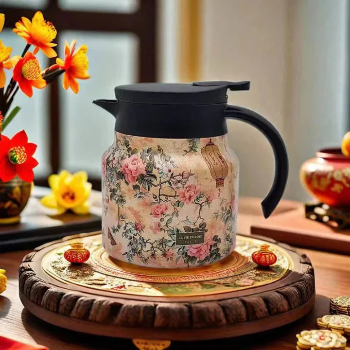 🔥HOT SALE UP TO 49% OFF🔥1000ml Vacuum Insulated Teapot with Strainer - Image 14