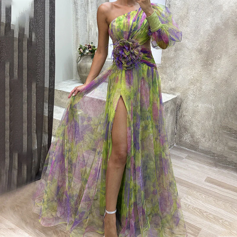 🌸Spring Specials💐 Women's Tulle Irregular Gown Dresses - free shipping - Image 12