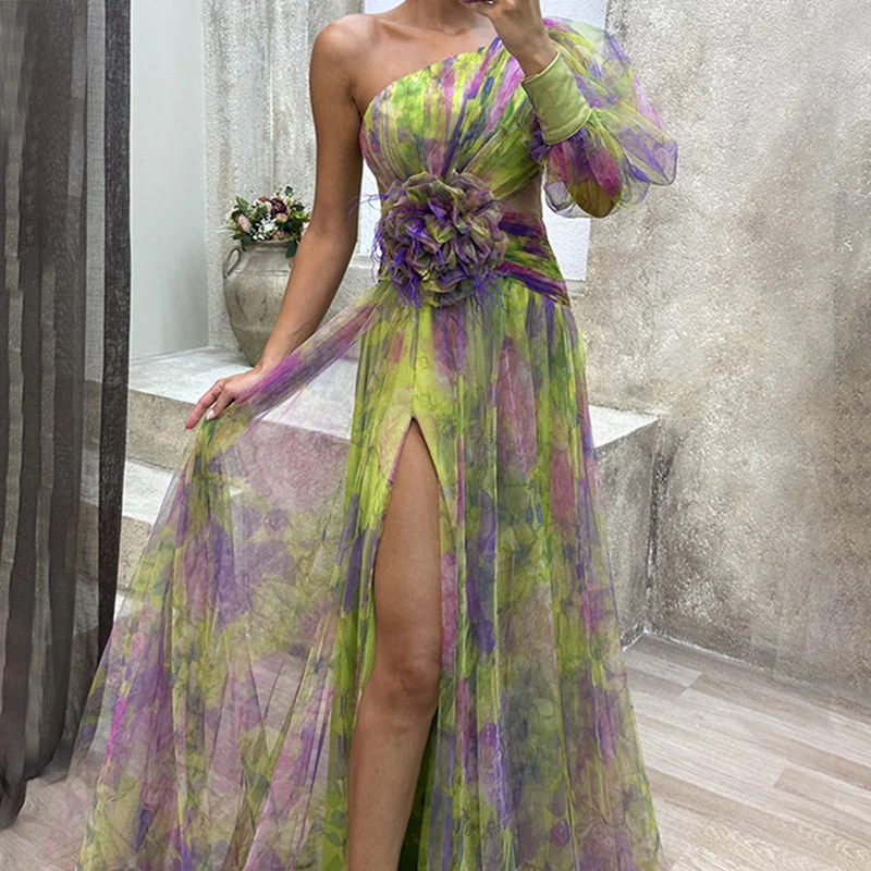 🌸Spring Specials💐 Women's Tulle Irregular Gown Dresses - free shipping - Image 7