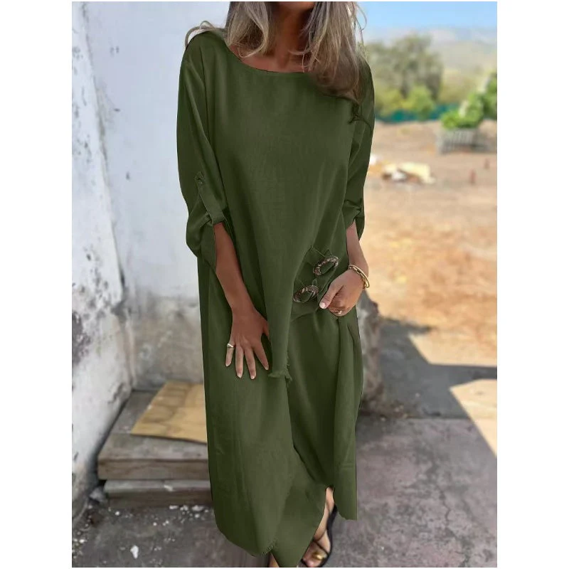 🎉Women's Irregular Dress and Loose Fit Pants - Image 7
