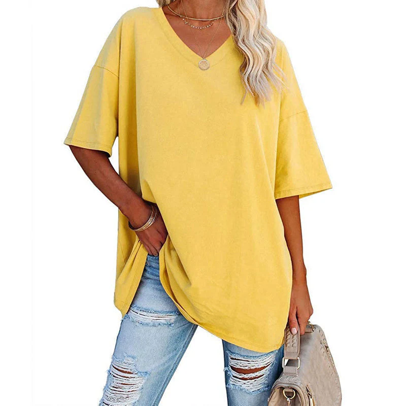 🌷2025 Hot Sale🌷Ladies V-Neck T-Shirt - Image 14