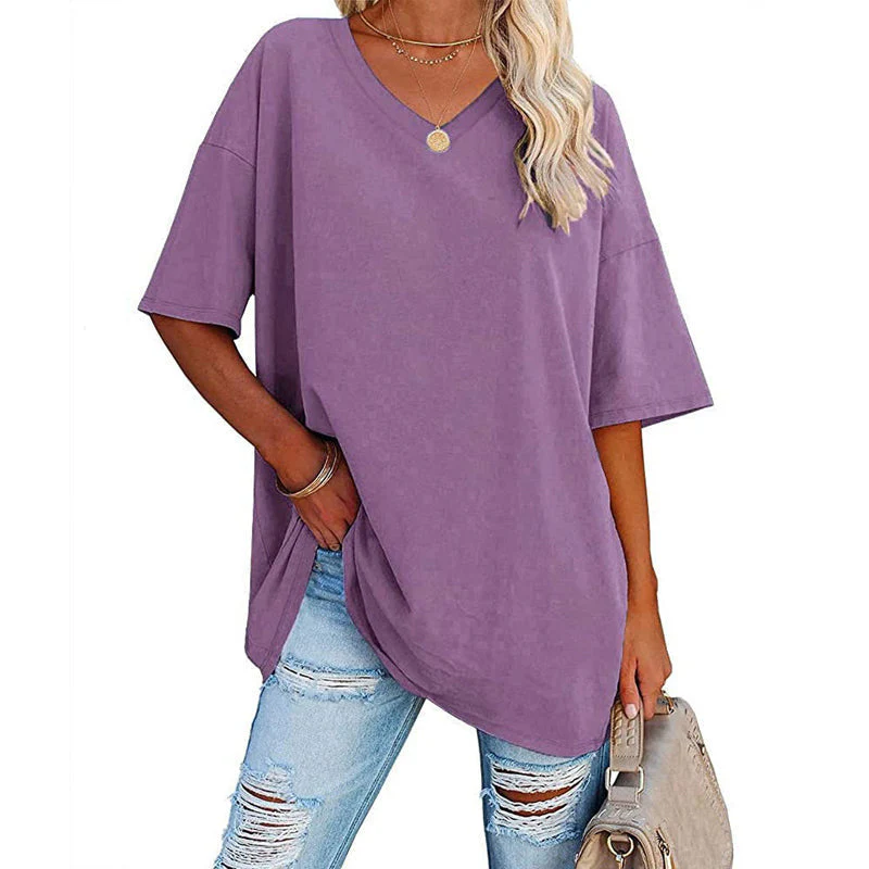🌷2025 Hot Sale🌷Ladies V-Neck T-Shirt - Image 8