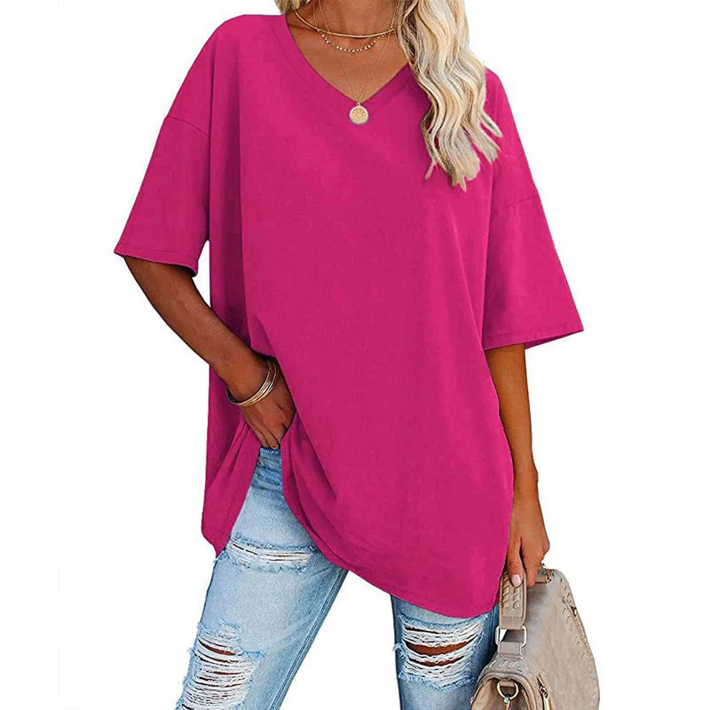 🌷2025 Hot Sale🌷Ladies V-Neck T-Shirt - Image 9