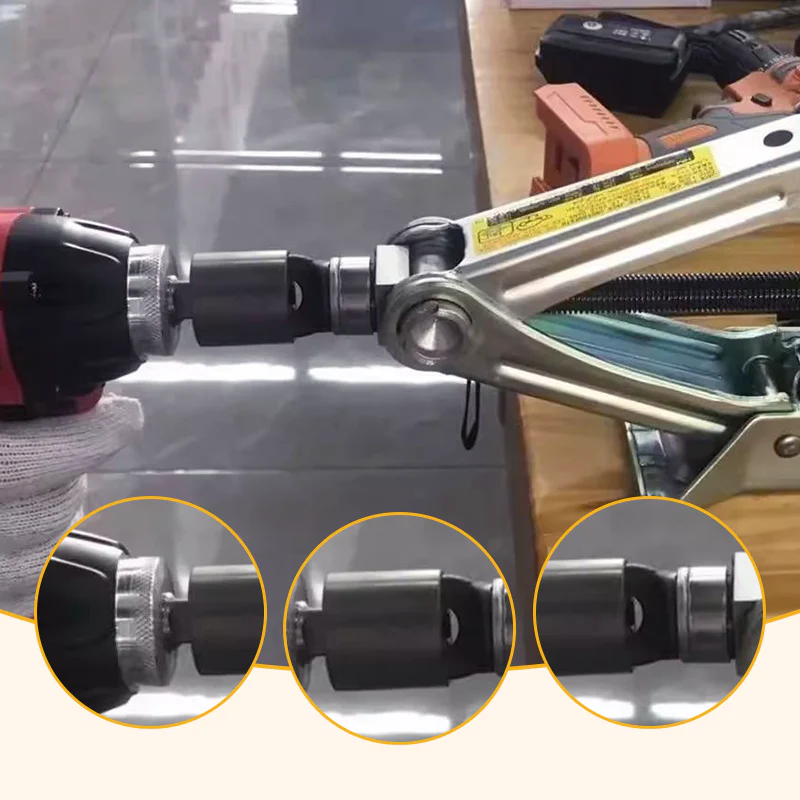 🔥Hot Sale 50% OFF🚗Universal Jack Socket Adapter for Hand Drill - Image 5