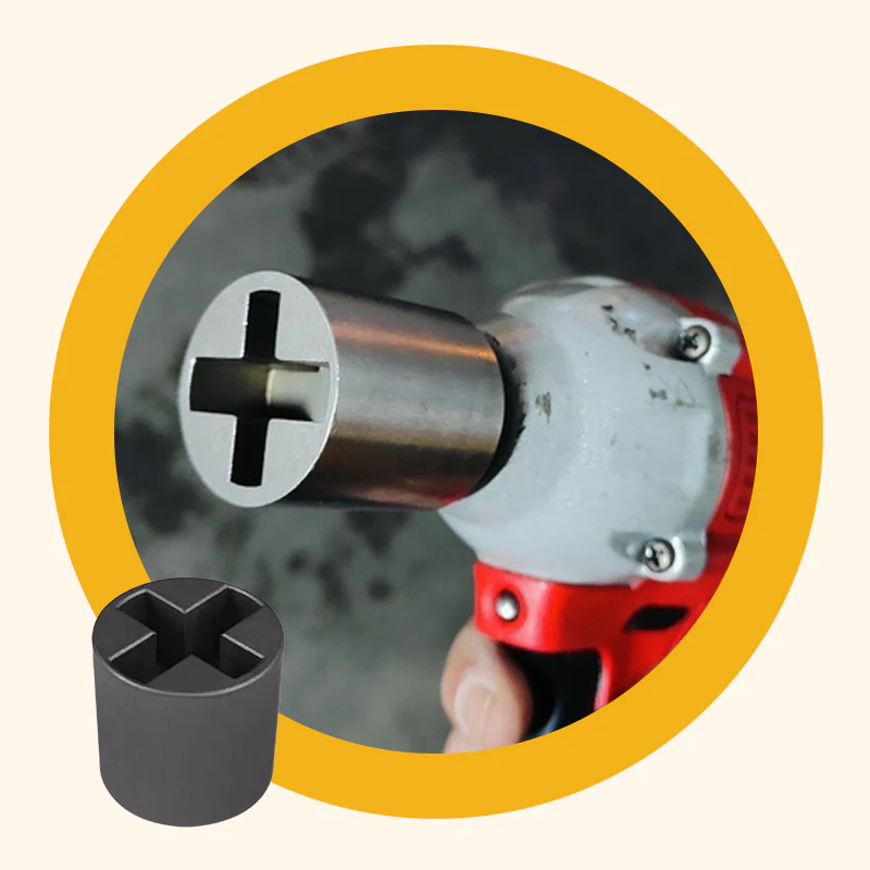 🔥Hot Sale 50% OFF🚗Universal Jack Socket Adapter for Hand Drill - Image 6
