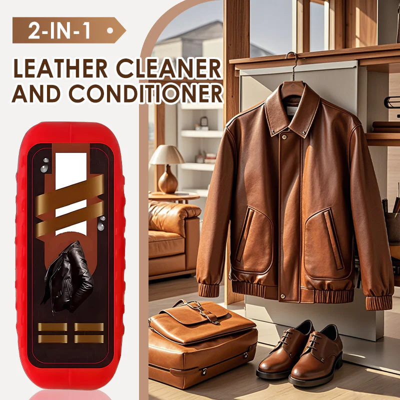 🚗 BUY 2 GET 1 FREE! ✨2-in-1 Leather Cleaner and Conditioner