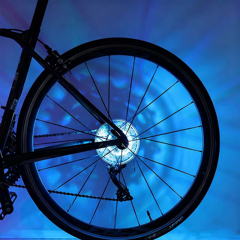🚴40% OFF! 💫 LED Bike Hub Light – Waterproof, Easy to Install & 8 Colour Modes 🌈 - Image 7