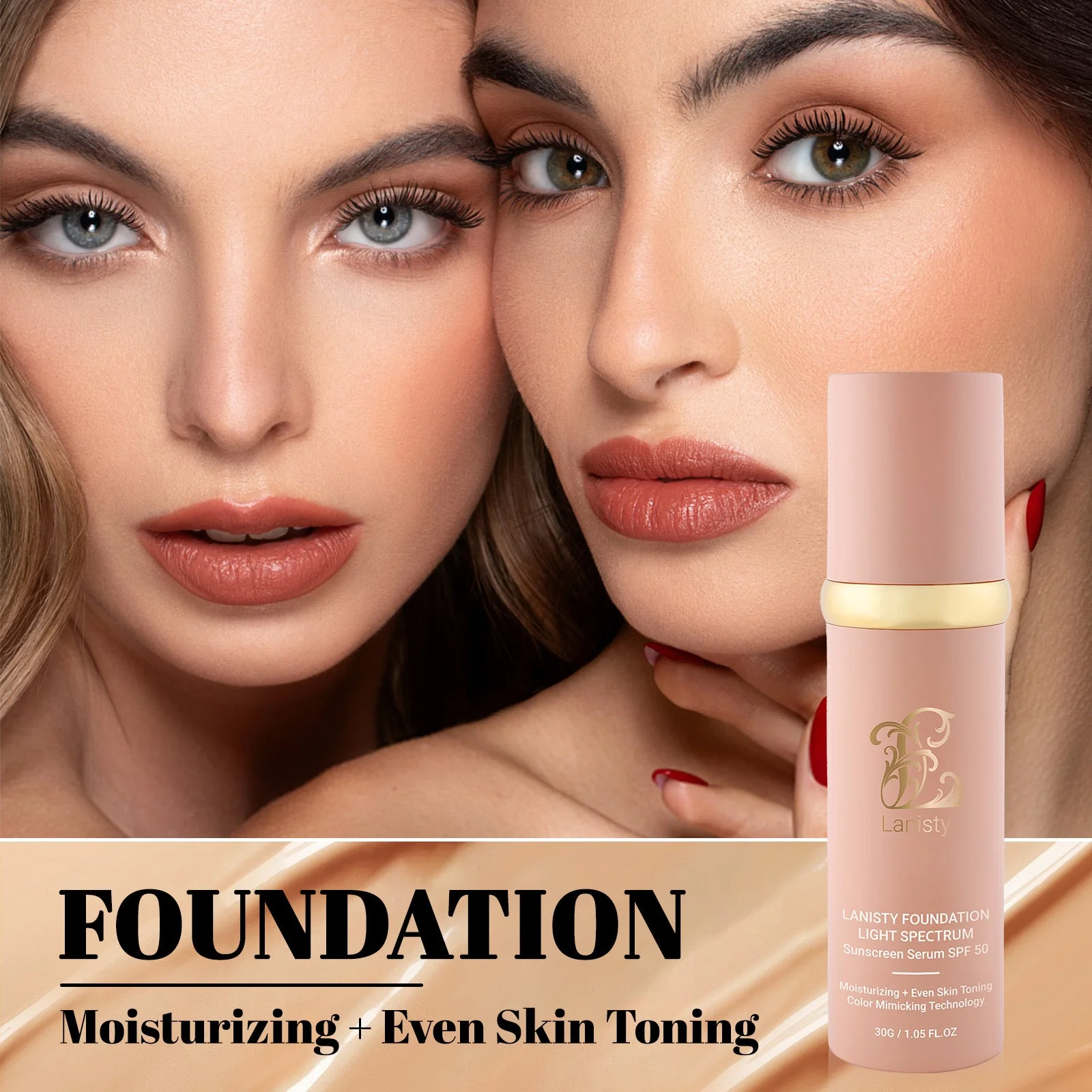 💗Value Pack - Buy 1 Get 1 Free 🎁 4 in 1 Discolouring Foundation - Image 10