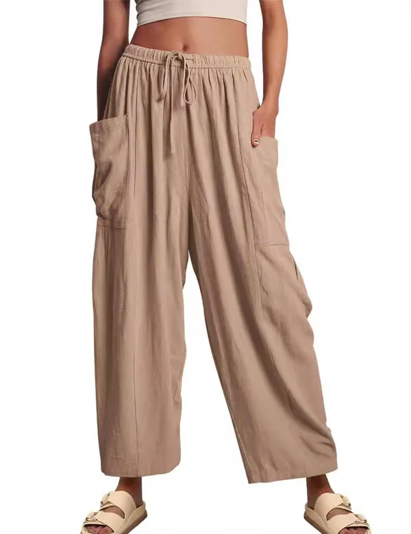 👖Women's Linen Casual Wide Leg Pants - Image 10