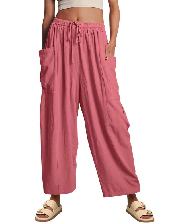 👖Women's Linen Casual Wide Leg Pants - Image 15