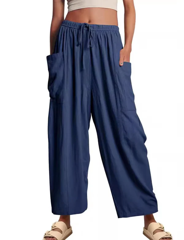 👖Women's Linen Casual Wide Leg Pants - Image 16