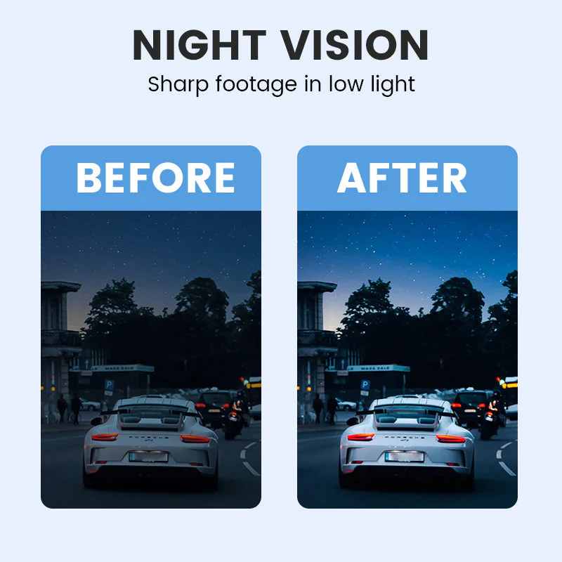 📹40% OFF FOR A LIMITED TIME!✨4K Ultra HD dash cam with night vision🚗Wi-Fi and loop recording for continuous monitoring🌙 - Image 2
