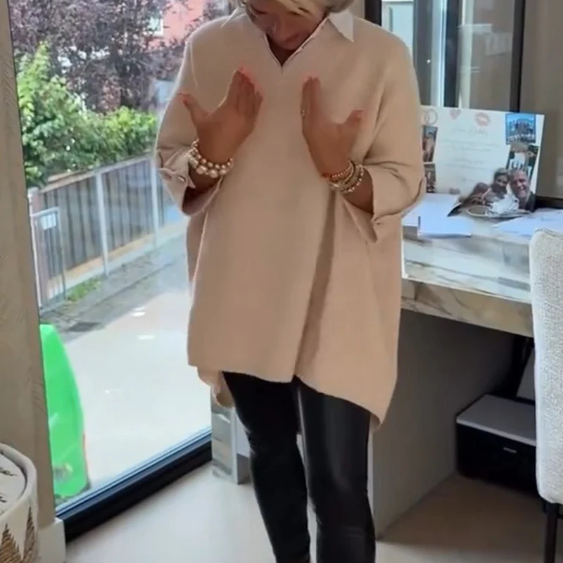 🍂 Autumn Limited-Time🔥 Women's Long-Sleeve Top with Shirt Collar - Image 4