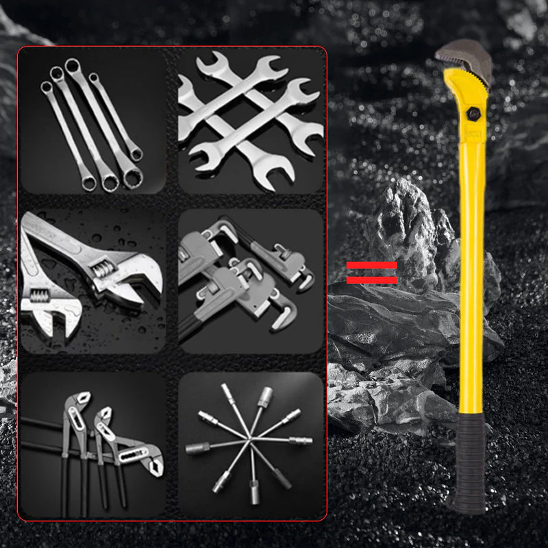 Multi-functional Durable and Wear-Resistant Steel Wrench - Image 3