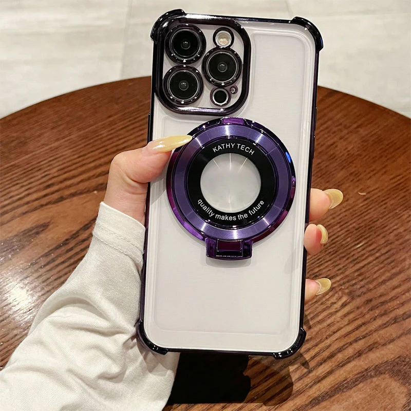 🔥Limited Time 40% OFF🔥Magnetic Lens Protective Phone Case with Stand - Image 11
