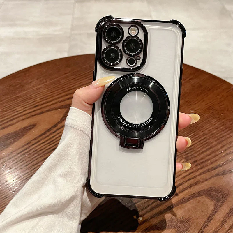 🔥Limited Time 40% OFF🔥Magnetic Lens Protective Phone Case with Stand - Image 14
