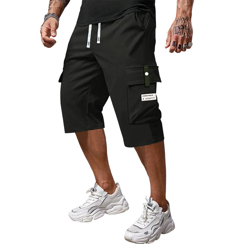 🩳Spring Special: 40% Off⛅Men's Casual Drawstring Capri Cargo Pants👖 - Image 11