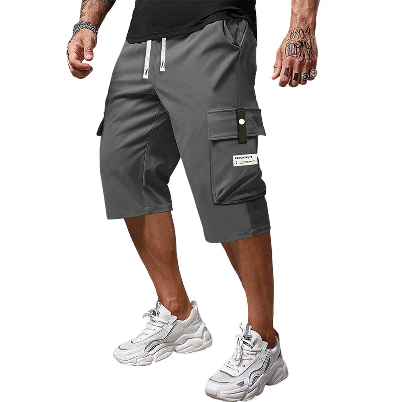 🩳Spring Special: 40% Off⛅Men's Casual Drawstring Capri Cargo Pants👖 - Image 13