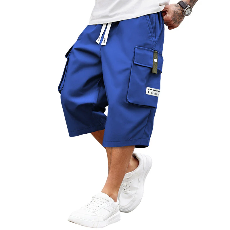 🩳Spring Special: 40% Off⛅Men's Casual Drawstring Capri Cargo Pants👖 - Image 14