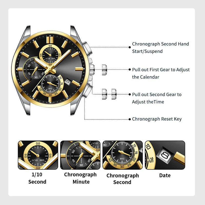 ⏳Time-limited Special⌛Men's Business Wrist Watch - Image 3