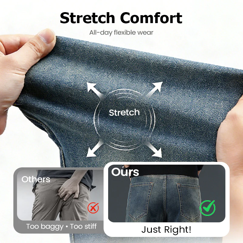 👖New Arrival Hot Sale - 40% OFF!💥Men's Straight-Leg Stretch Jeans - Image 2