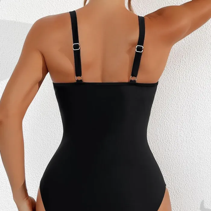 💥Last Day Special Sale 49% OFF💃Women's Mesh Ruched One-piece Swimsuit - Image 12