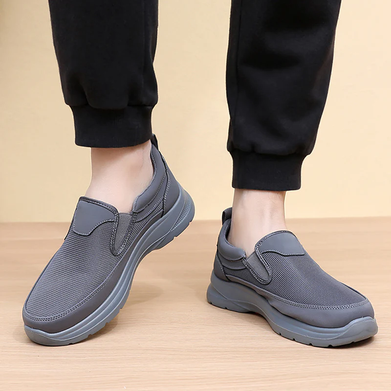 👟40% OFF NOW! ✨ Men's Orthopedic Breathable Slip-On Sneakers - Arch Support with Memory Foam Insoles for All-Day Comfort 🏃‍♂️💨 - Image 3