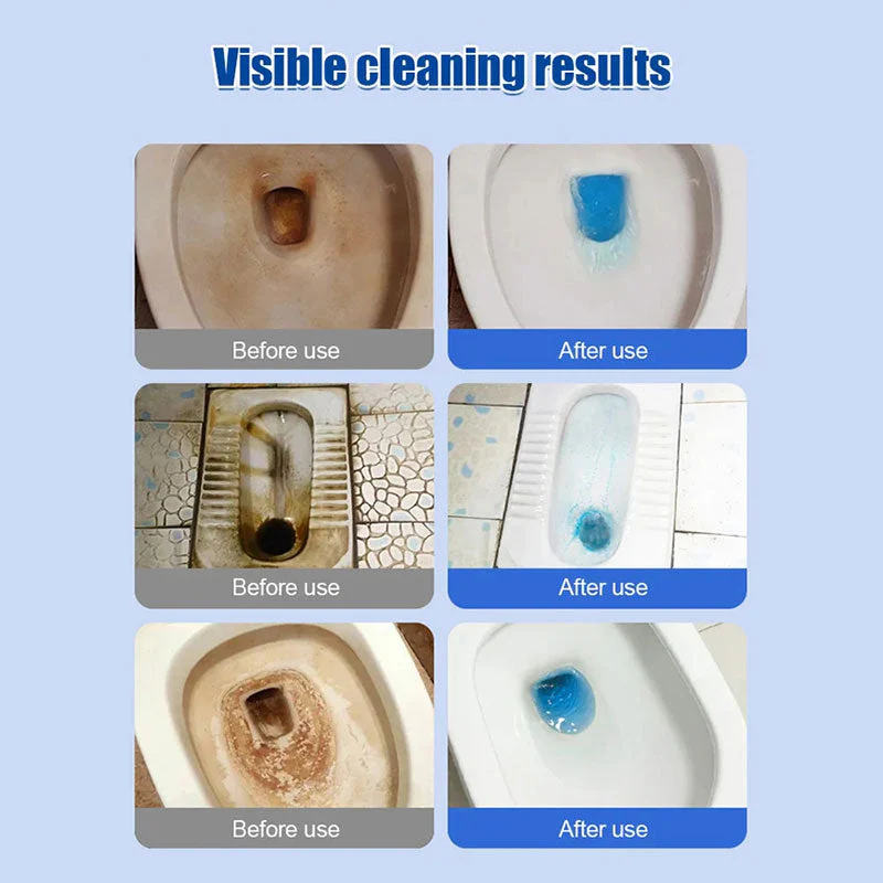 🔥BUY More GET More🔥Lemon Scent Toilet Bowl Cleaner Tablets - Image 6