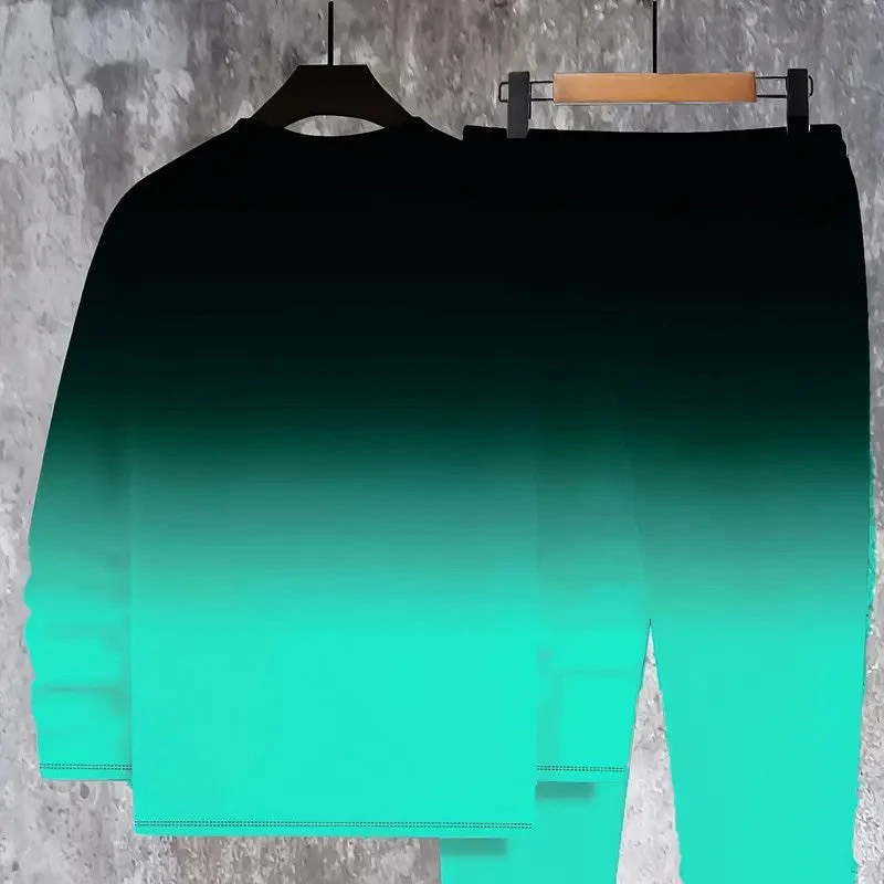 🥳2026 HOT SALE💞40% OFF! 🔥Gradient Crewneck Tracksuit Set – Soft, comfy & easy to wear. Stylish fade, relaxed fit. Perfect for walks or lounging. Your new favourite. 🏃 - Image 9